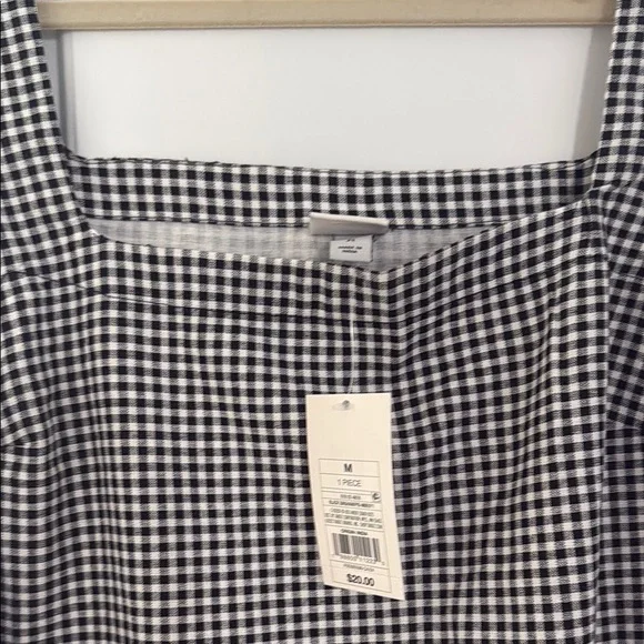 Black and White Gingham Dress - Picture 2 of 3